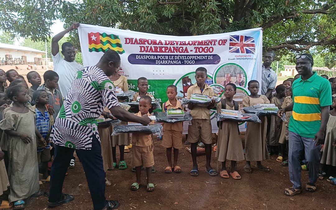 Bags, Books & Stationery Supplied to 160 Children