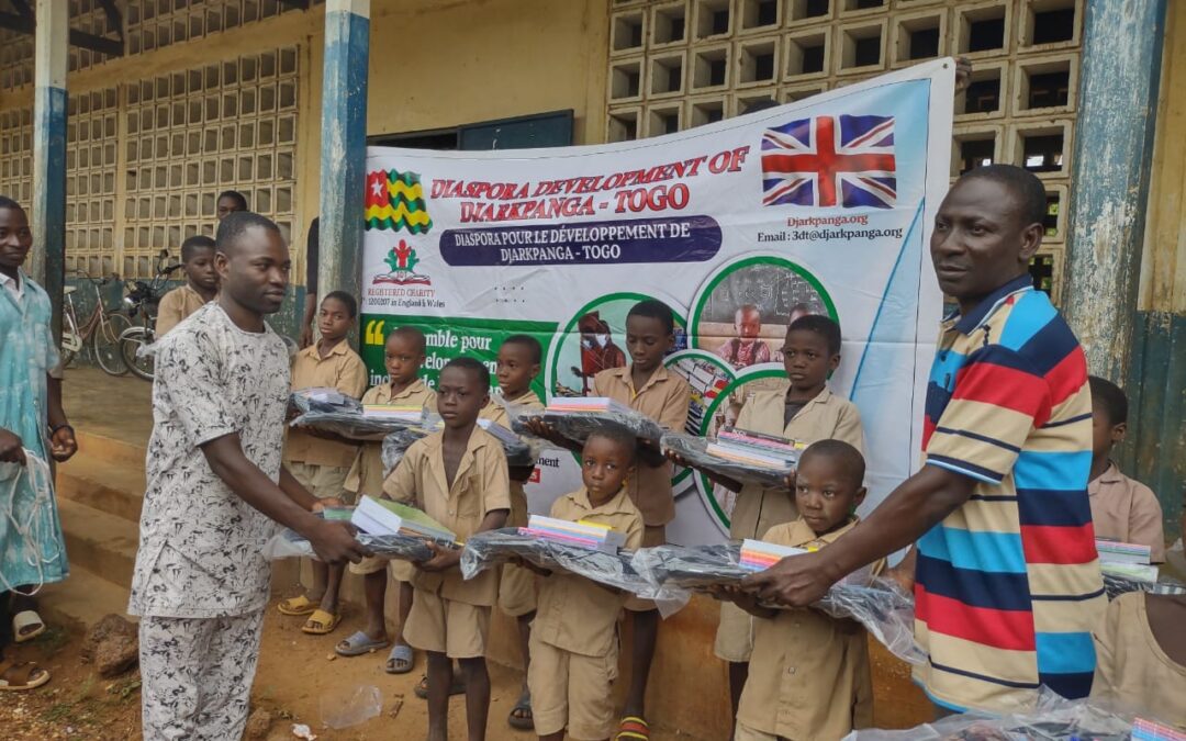 Supporting 170 Vulnerable Children Across Djarkpanga: School Furniture, Books, and Bags Delivered